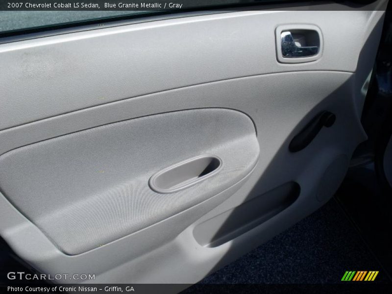 Blue Granite Metallic / Gray 2007 Chevrolet Cobalt LS Sedan