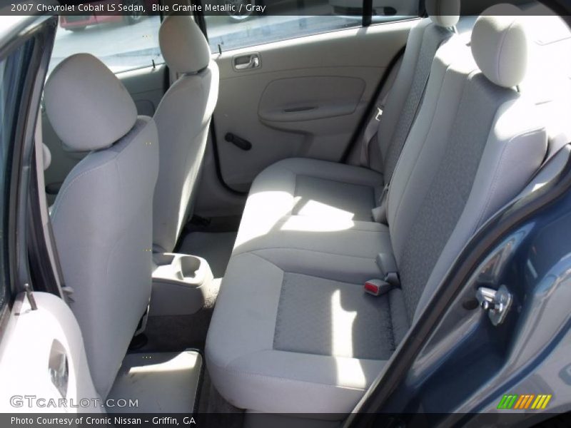 Blue Granite Metallic / Gray 2007 Chevrolet Cobalt LS Sedan