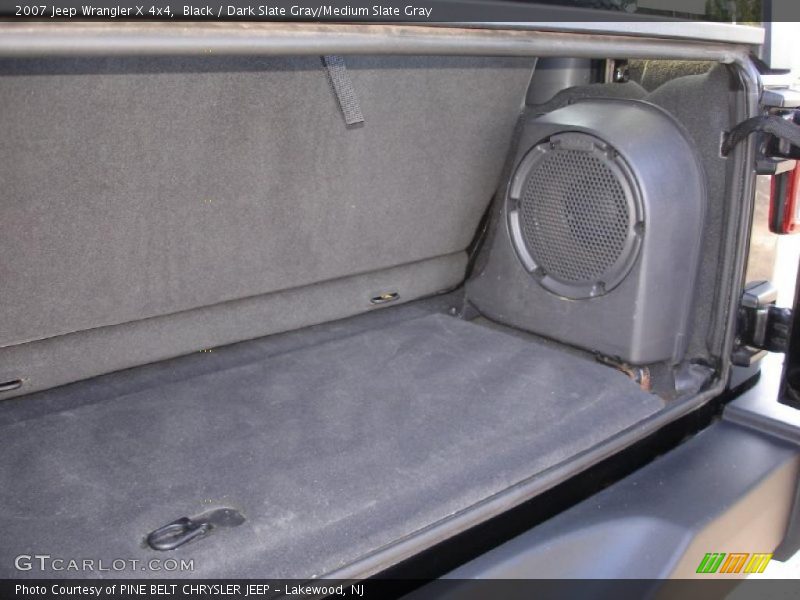 Black / Dark Slate Gray/Medium Slate Gray 2007 Jeep Wrangler X 4x4