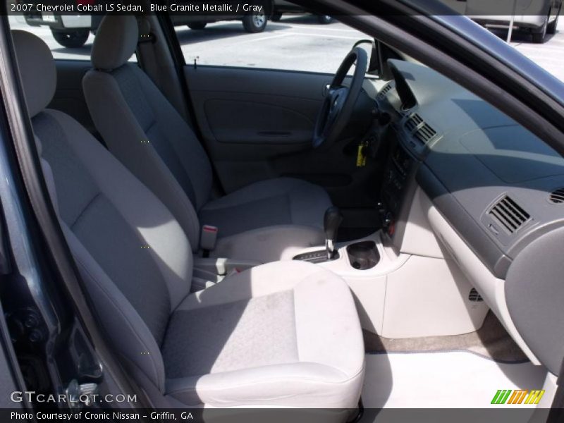 Blue Granite Metallic / Gray 2007 Chevrolet Cobalt LS Sedan