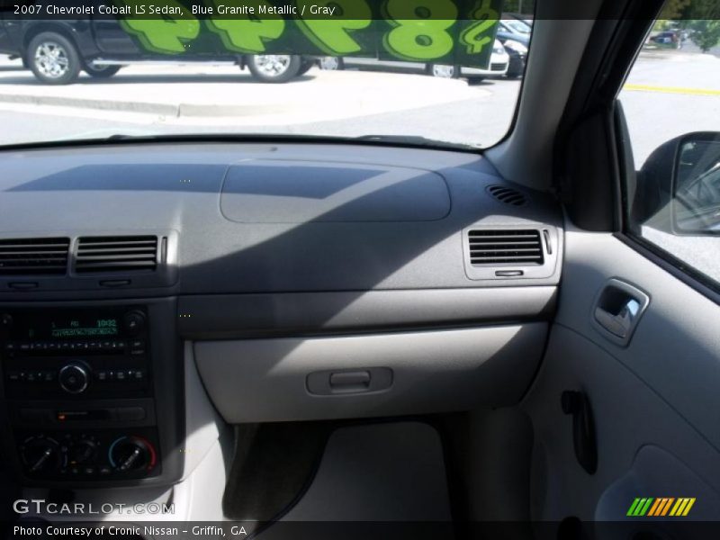 Blue Granite Metallic / Gray 2007 Chevrolet Cobalt LS Sedan