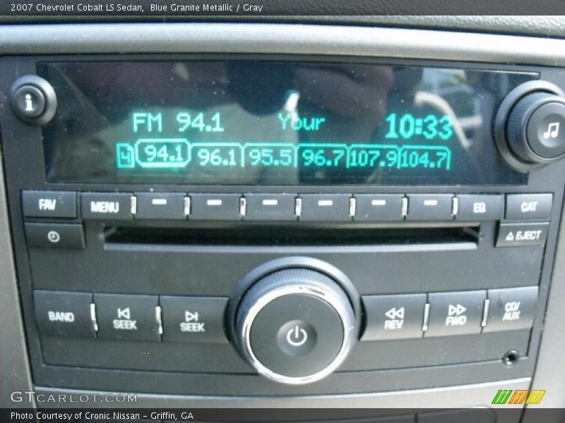 Blue Granite Metallic / Gray 2007 Chevrolet Cobalt LS Sedan