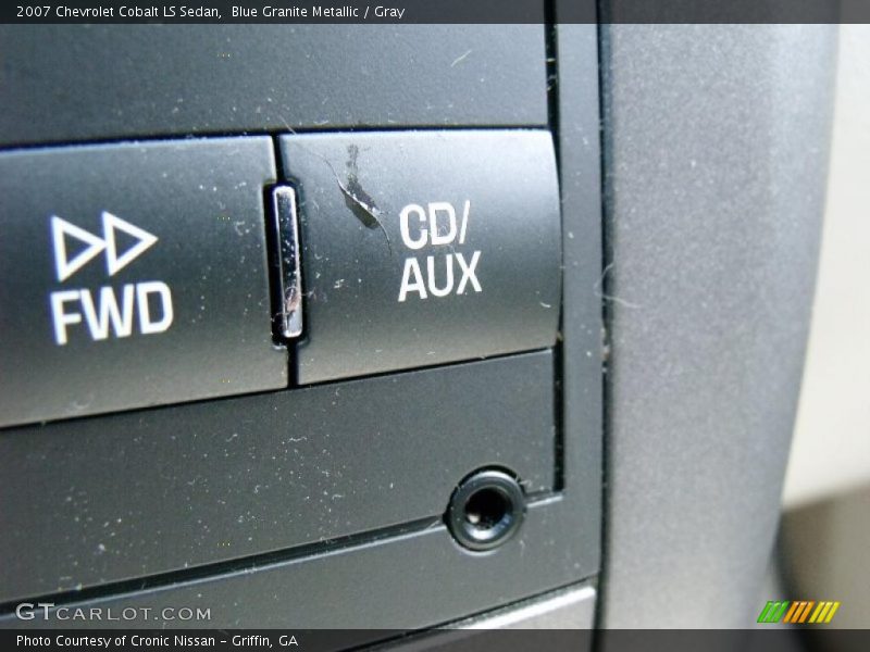 Blue Granite Metallic / Gray 2007 Chevrolet Cobalt LS Sedan