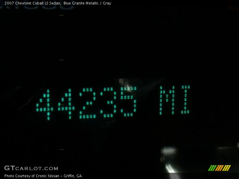 Blue Granite Metallic / Gray 2007 Chevrolet Cobalt LS Sedan