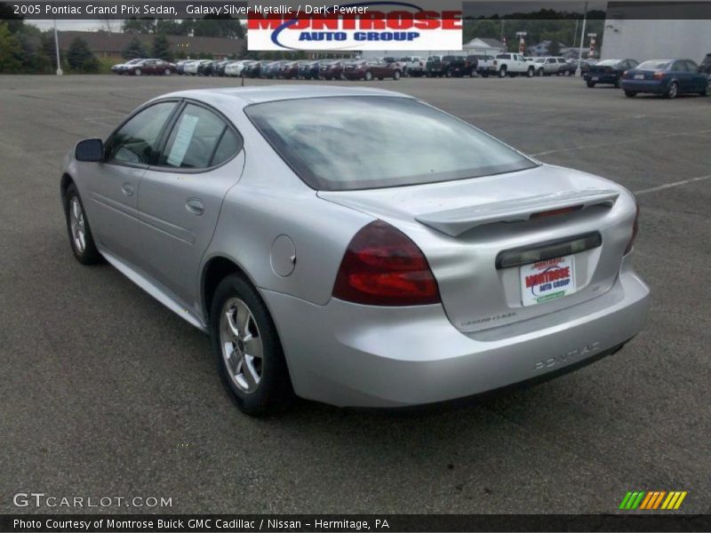Galaxy Silver Metallic / Dark Pewter 2005 Pontiac Grand Prix Sedan