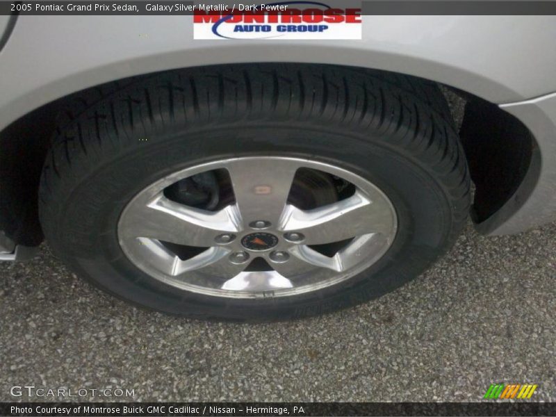 Galaxy Silver Metallic / Dark Pewter 2005 Pontiac Grand Prix Sedan