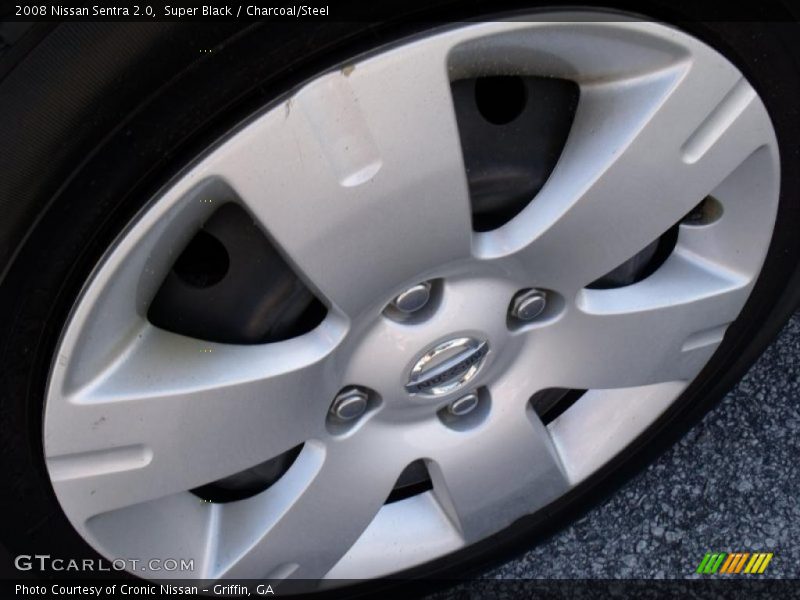 Super Black / Charcoal/Steel 2008 Nissan Sentra 2.0