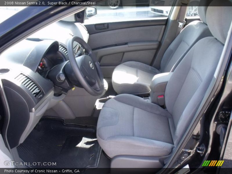 Super Black / Charcoal/Steel 2008 Nissan Sentra 2.0