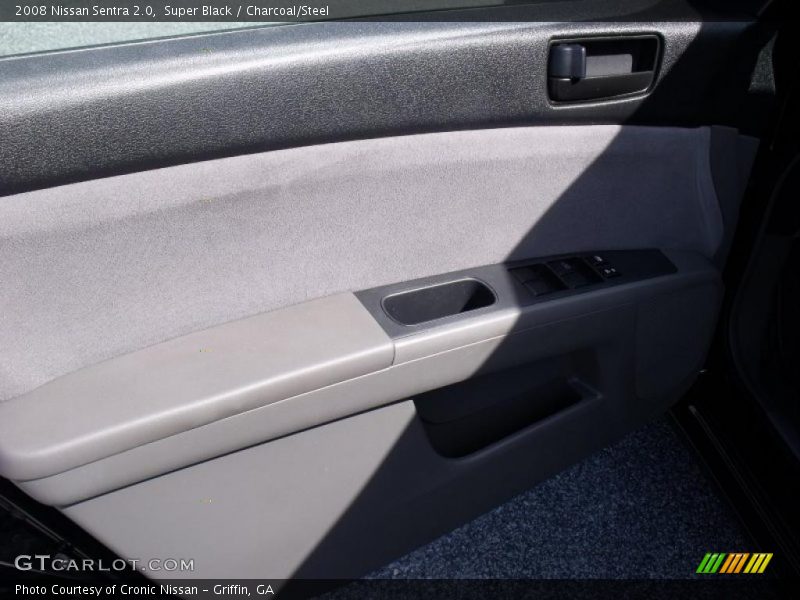 Super Black / Charcoal/Steel 2008 Nissan Sentra 2.0