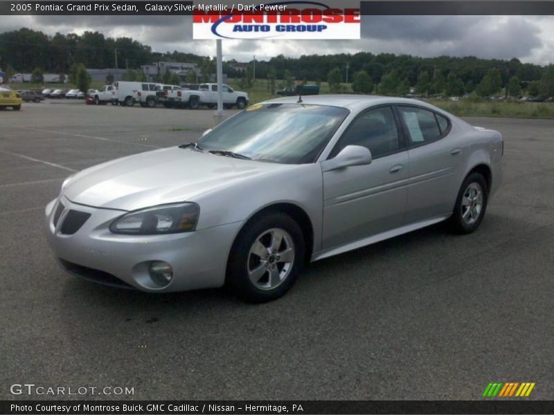 Galaxy Silver Metallic / Dark Pewter 2005 Pontiac Grand Prix Sedan