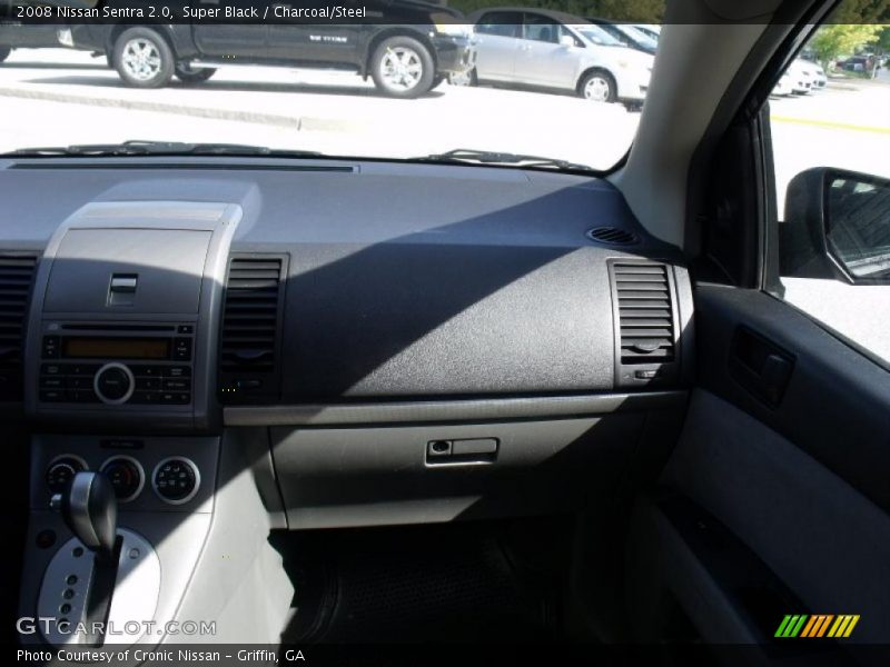 Super Black / Charcoal/Steel 2008 Nissan Sentra 2.0