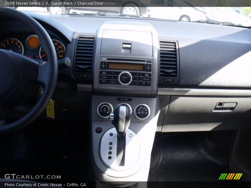 Super Black / Charcoal/Steel 2008 Nissan Sentra 2.0