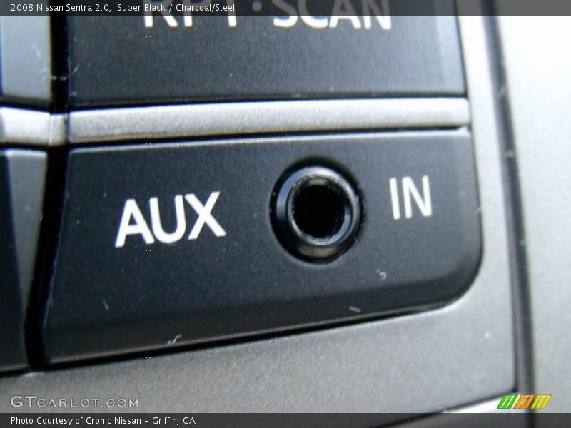 Super Black / Charcoal/Steel 2008 Nissan Sentra 2.0