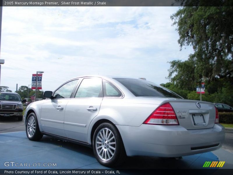 Silver Frost Metallic / Shale 2005 Mercury Montego Premier