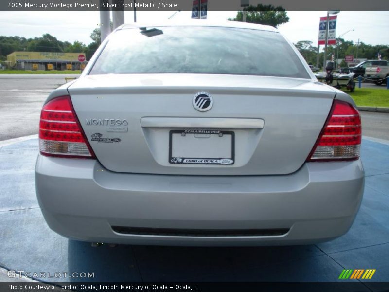 Silver Frost Metallic / Shale 2005 Mercury Montego Premier