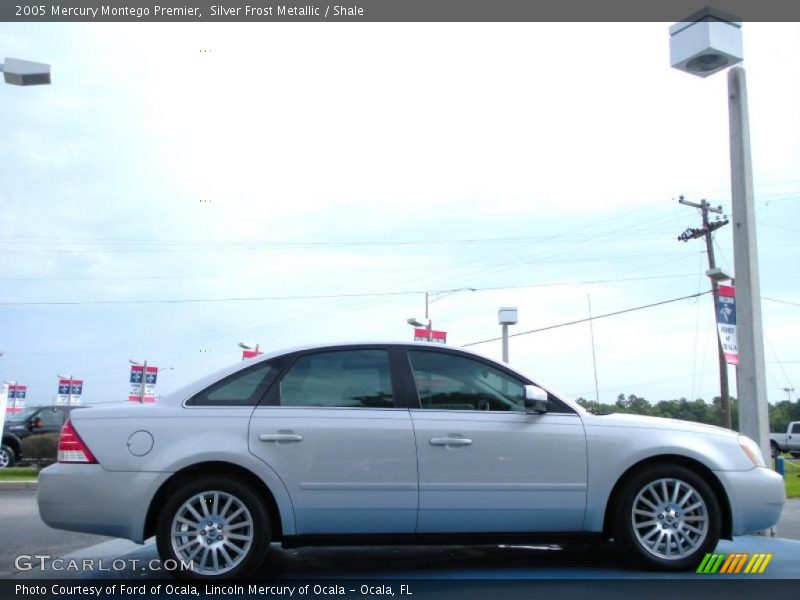 Silver Frost Metallic / Shale 2005 Mercury Montego Premier