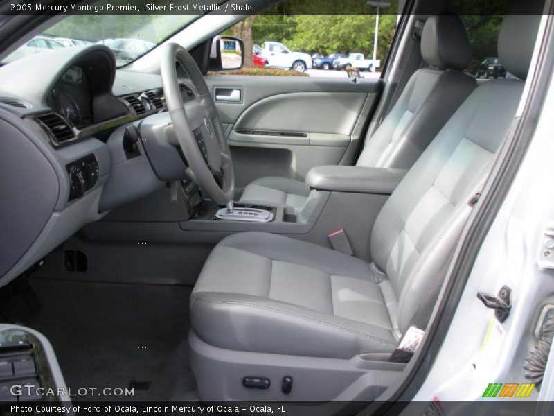 Silver Frost Metallic / Shale 2005 Mercury Montego Premier