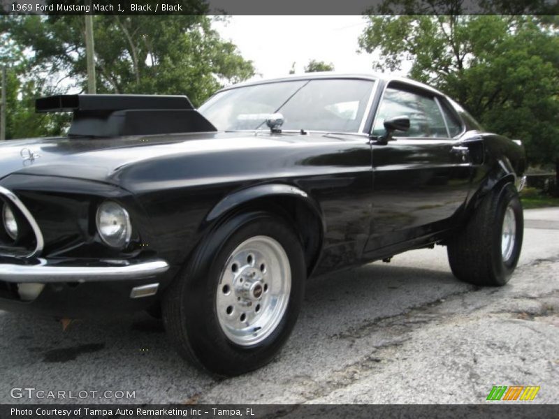 Black / Black 1969 Ford Mustang Mach 1