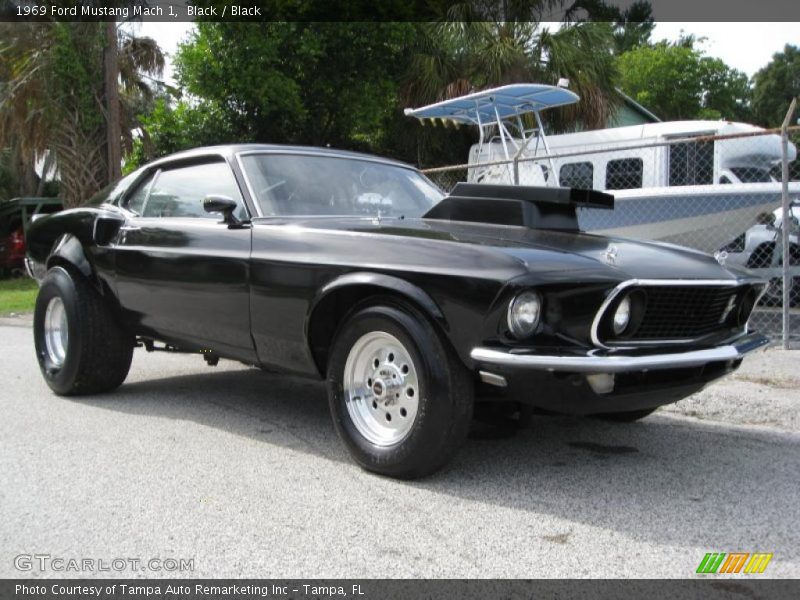 Black / Black 1969 Ford Mustang Mach 1