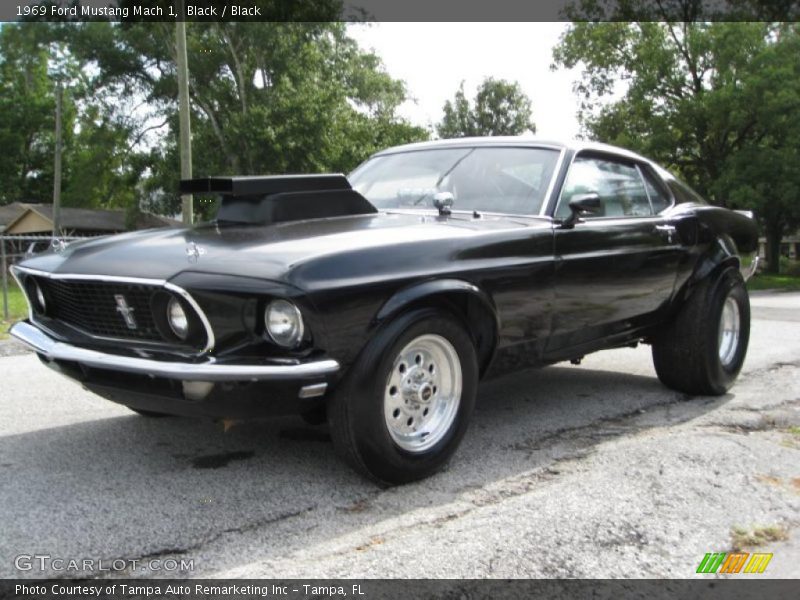 Black / Black 1969 Ford Mustang Mach 1