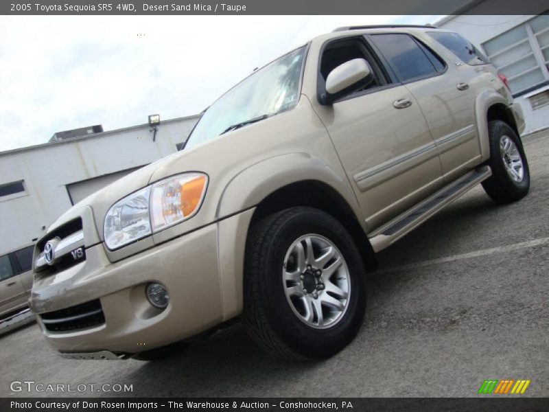 Desert Sand Mica / Taupe 2005 Toyota Sequoia SR5 4WD