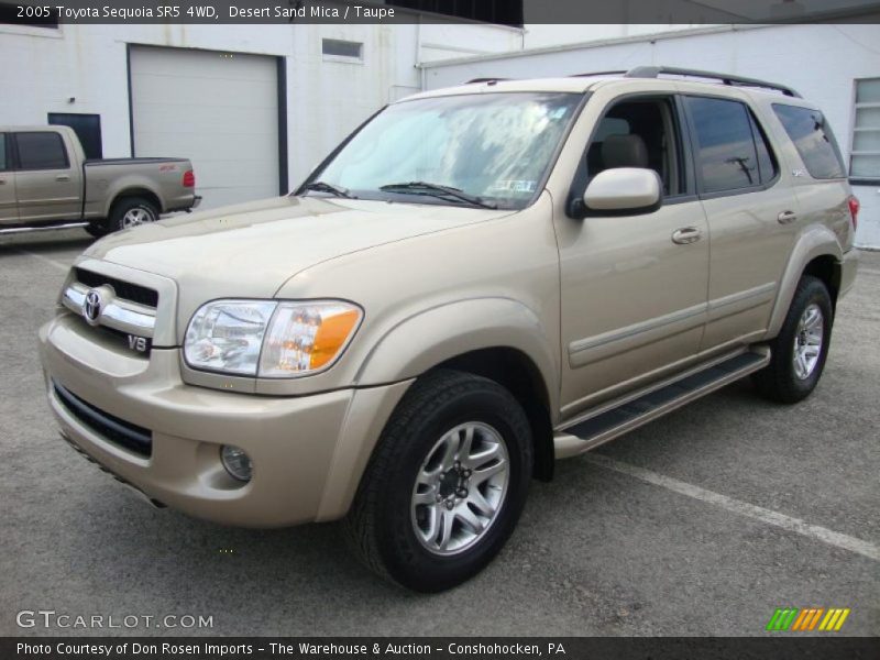 Desert Sand Mica / Taupe 2005 Toyota Sequoia SR5 4WD