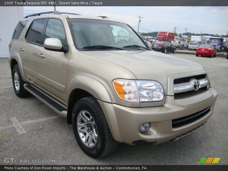 Desert Sand Mica / Taupe 2005 Toyota Sequoia SR5 4WD