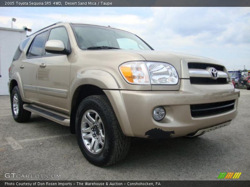 Desert Sand Mica / Taupe 2005 Toyota Sequoia SR5 4WD
