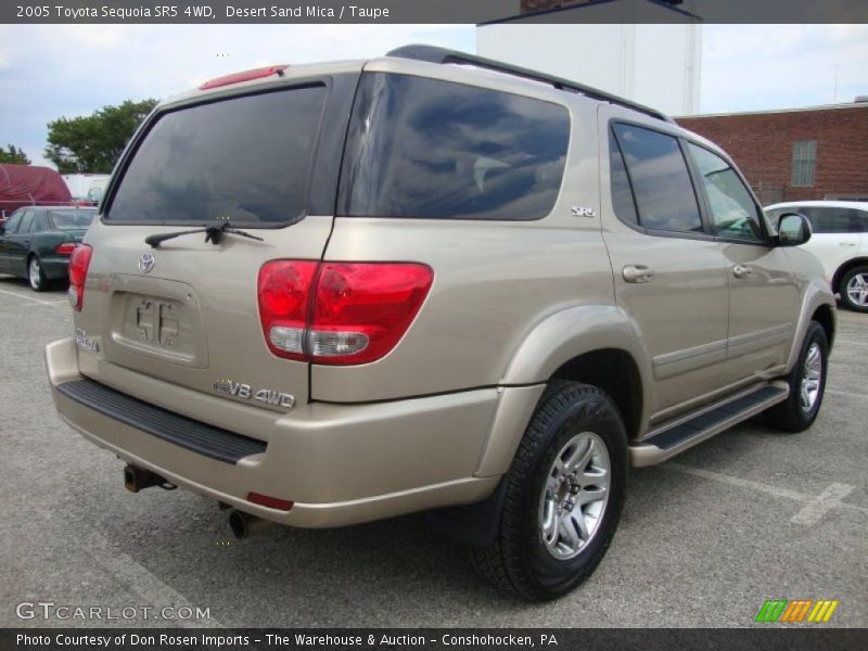 Desert Sand Mica / Taupe 2005 Toyota Sequoia SR5 4WD
