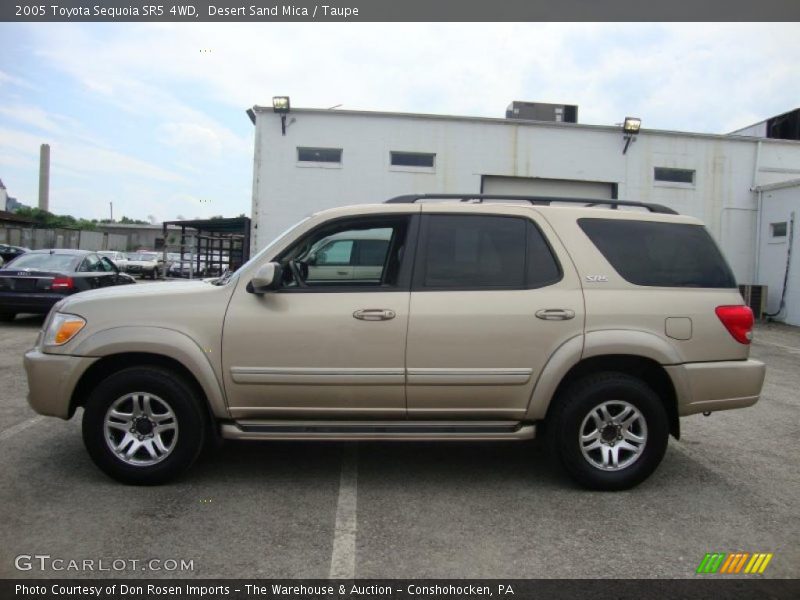 Desert Sand Mica / Taupe 2005 Toyota Sequoia SR5 4WD