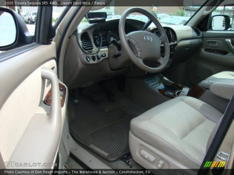 Desert Sand Mica / Taupe 2005 Toyota Sequoia SR5 4WD