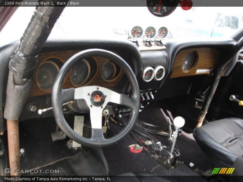Black / Black 1969 Ford Mustang Mach 1