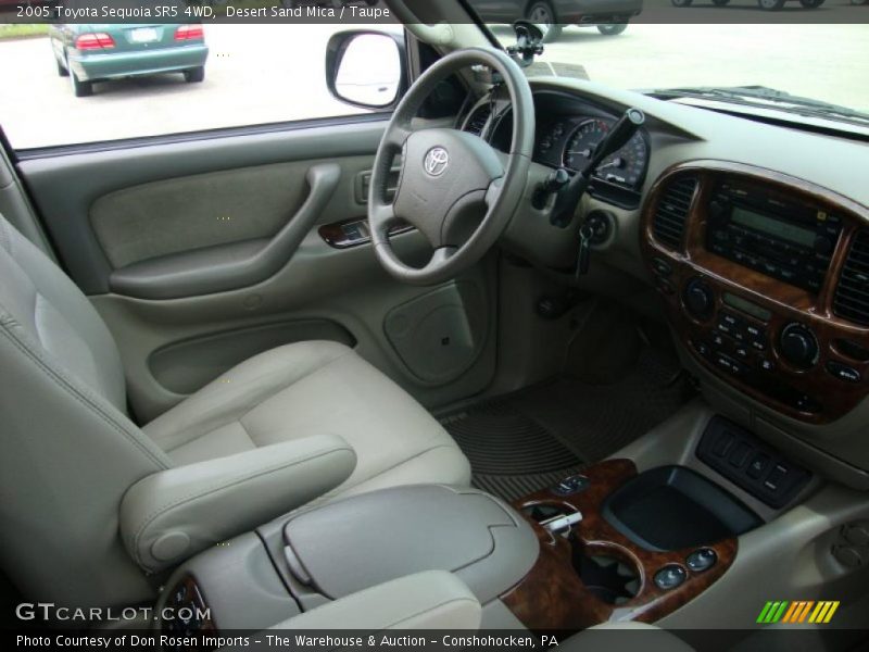 Desert Sand Mica / Taupe 2005 Toyota Sequoia SR5 4WD