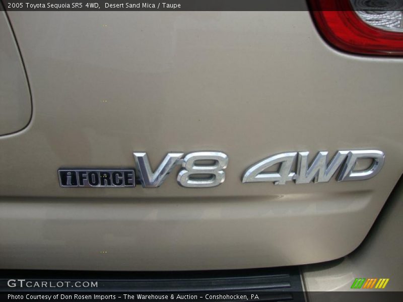 Desert Sand Mica / Taupe 2005 Toyota Sequoia SR5 4WD