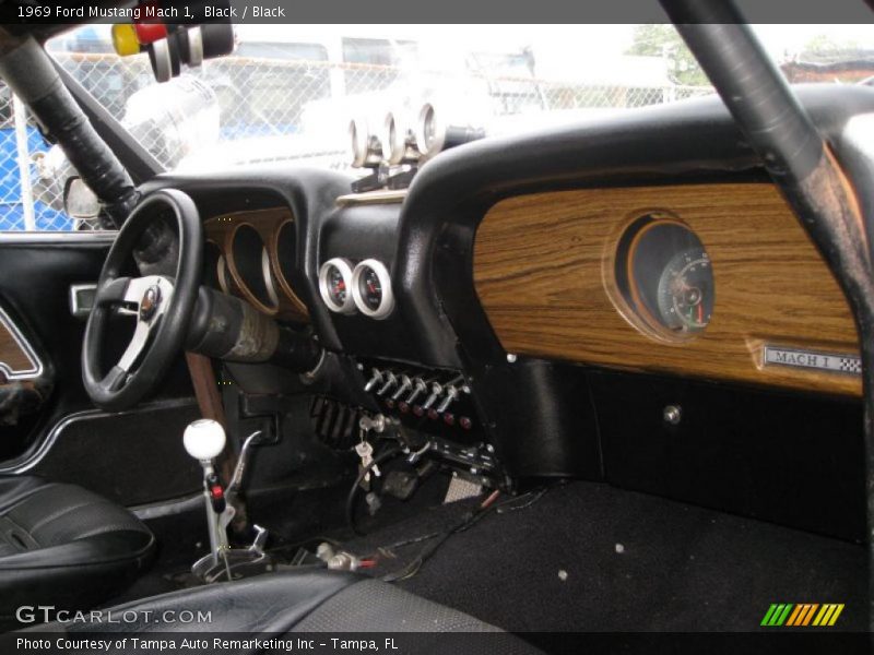 Black / Black 1969 Ford Mustang Mach 1