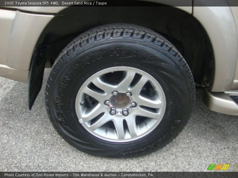 Desert Sand Mica / Taupe 2005 Toyota Sequoia SR5 4WD