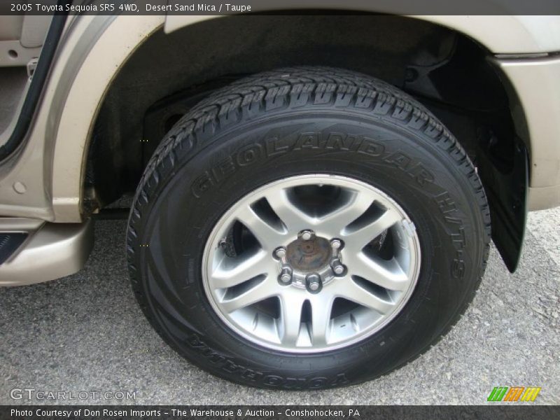 Desert Sand Mica / Taupe 2005 Toyota Sequoia SR5 4WD