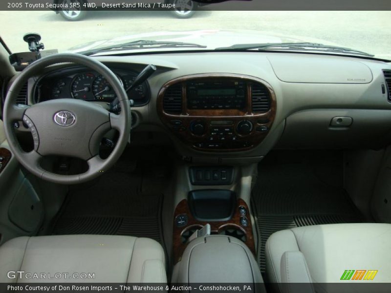 Desert Sand Mica / Taupe 2005 Toyota Sequoia SR5 4WD
