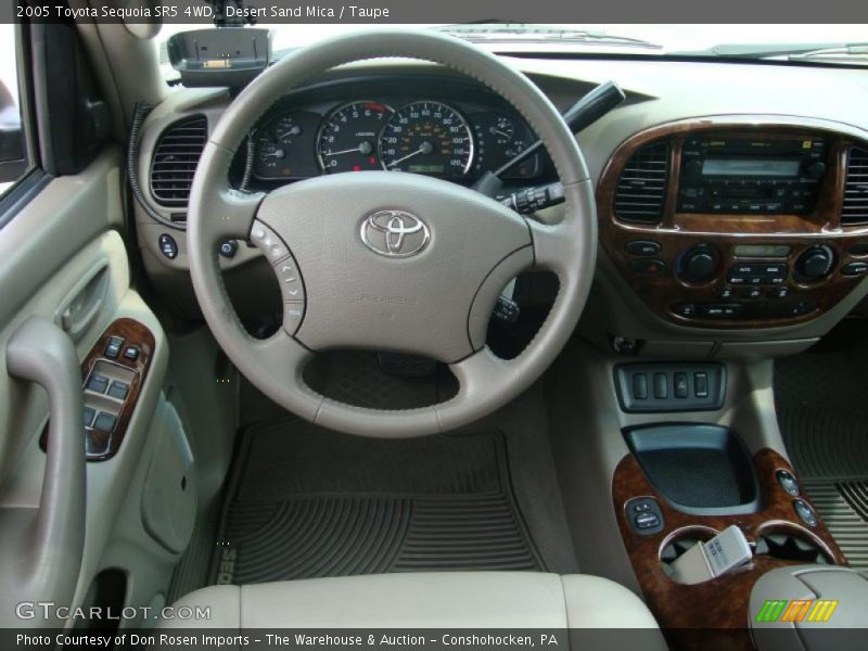 Desert Sand Mica / Taupe 2005 Toyota Sequoia SR5 4WD