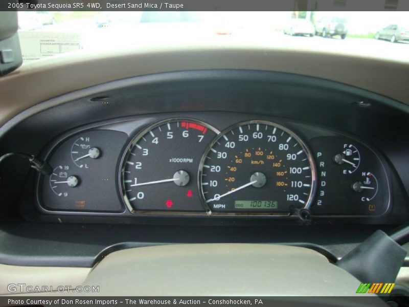 Desert Sand Mica / Taupe 2005 Toyota Sequoia SR5 4WD