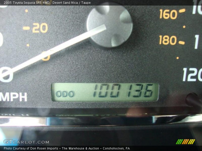 Desert Sand Mica / Taupe 2005 Toyota Sequoia SR5 4WD