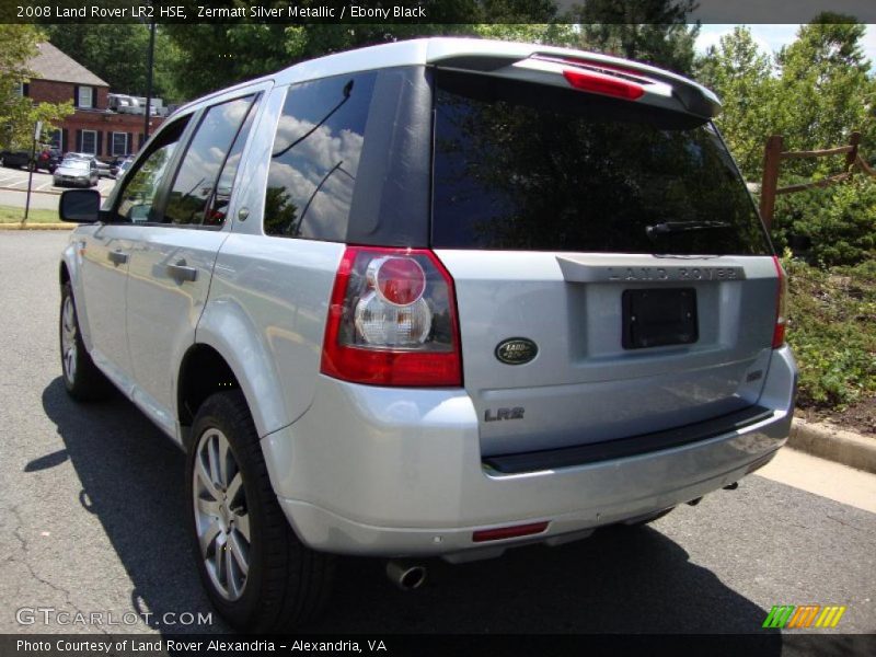 Zermatt Silver Metallic / Ebony Black 2008 Land Rover LR2 HSE