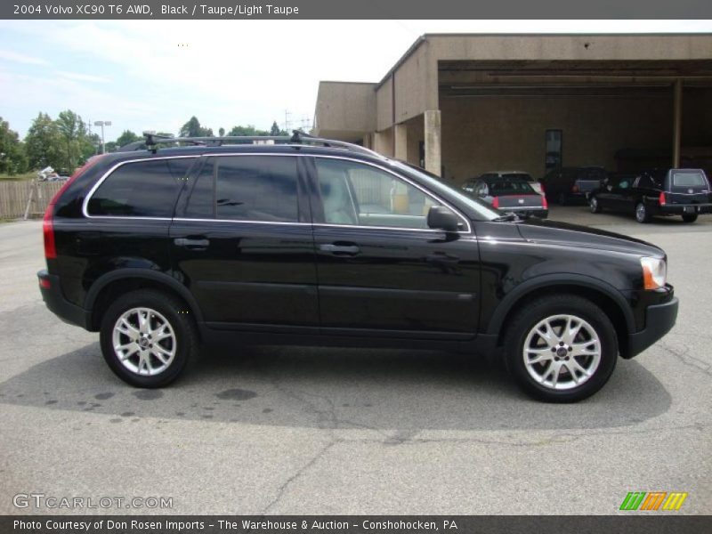 Black / Taupe/Light Taupe 2004 Volvo XC90 T6 AWD