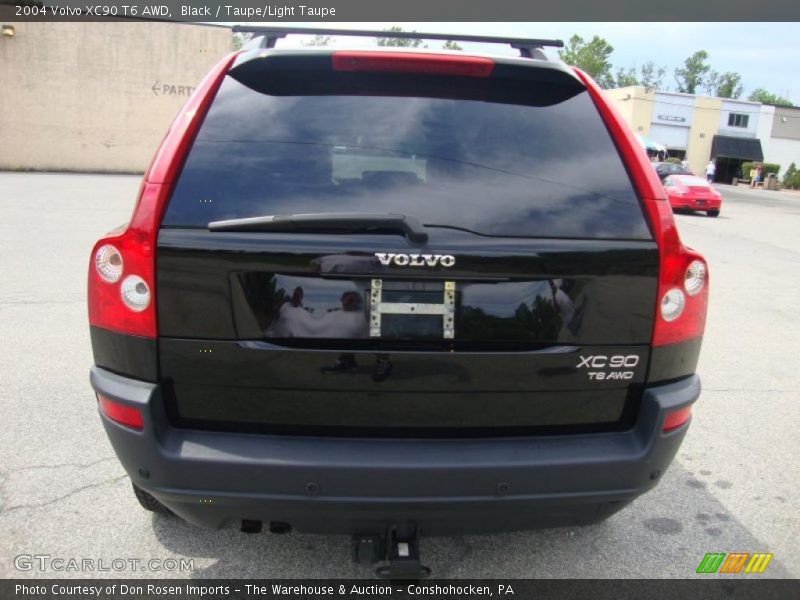Black / Taupe/Light Taupe 2004 Volvo XC90 T6 AWD