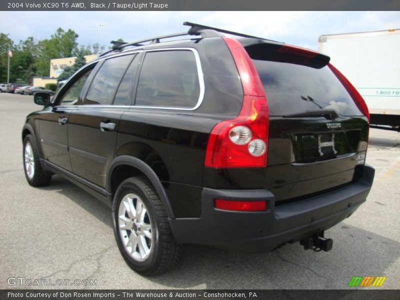 Black / Taupe/Light Taupe 2004 Volvo XC90 T6 AWD