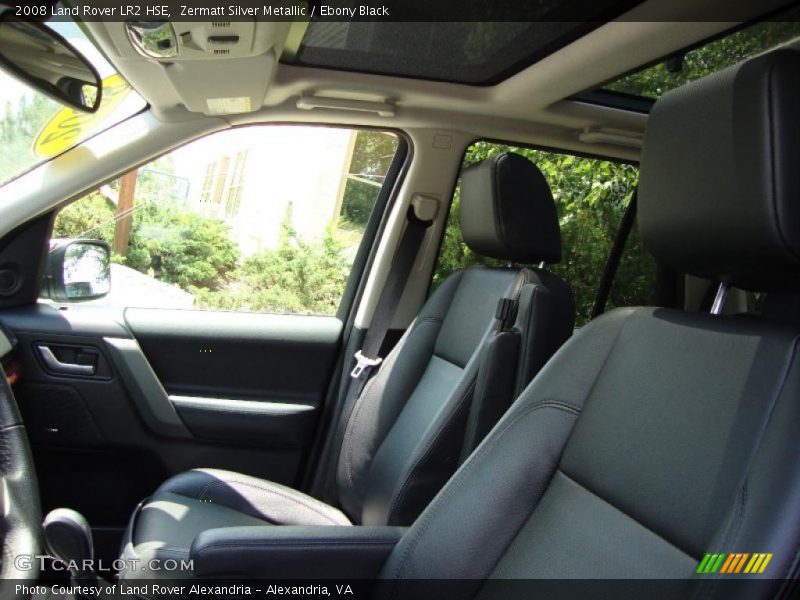 Zermatt Silver Metallic / Ebony Black 2008 Land Rover LR2 HSE