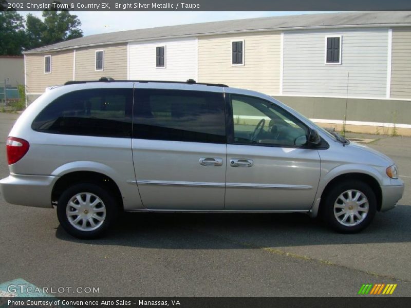 Bright Silver Metallic / Taupe 2002 Chrysler Town & Country EX
