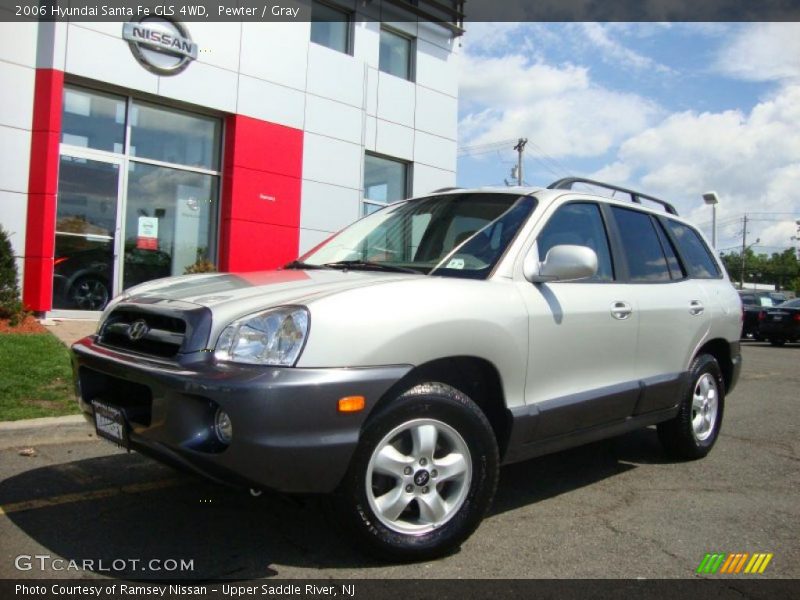 Pewter / Gray 2006 Hyundai Santa Fe GLS 4WD