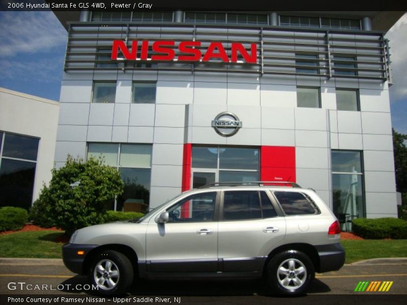 Pewter / Gray 2006 Hyundai Santa Fe GLS 4WD