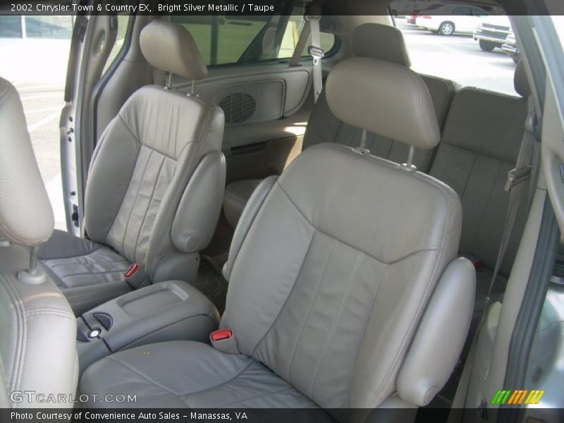 Bright Silver Metallic / Taupe 2002 Chrysler Town & Country EX